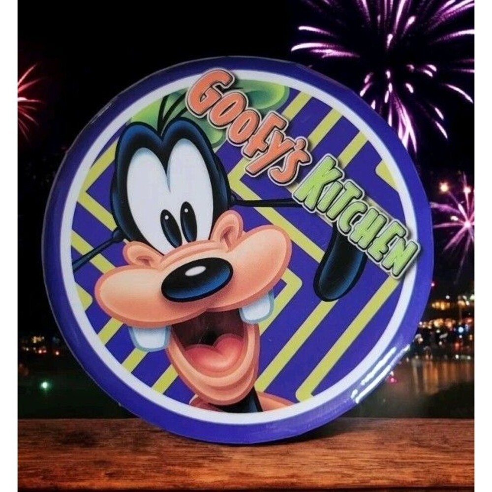 GOOFY'S KITCHEN Disney BUTTON Disneyland Hotel Resort Restaurants Anaheim CA